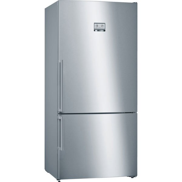 Bosch KGN86AIDP Serie 6 Free-standing fridge-freezer with freezer at bottom 186 x 86 cm Inox-easyclean