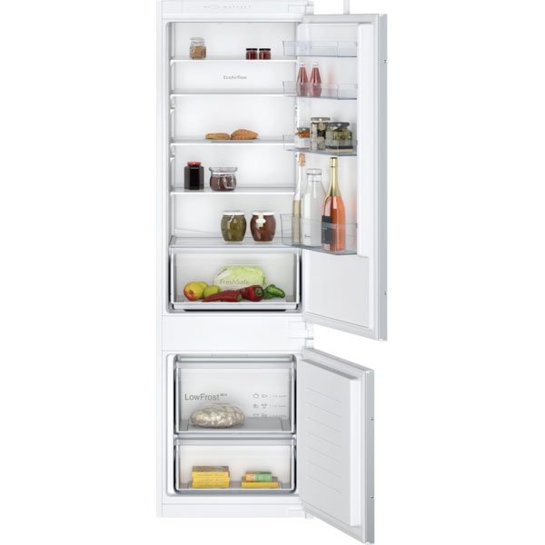 Neff KI5871SF0G N 30 Built-in fridge-freezer with freezer at bottom 177.2 x 54.1 cm sliding hinge