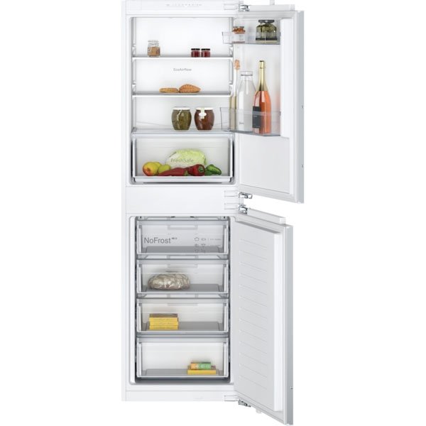 Neff KI7851FF0G N 30 Built-in fridge-freezer with freezer at bottom 177.2 x 54.1 cm flat hinge
