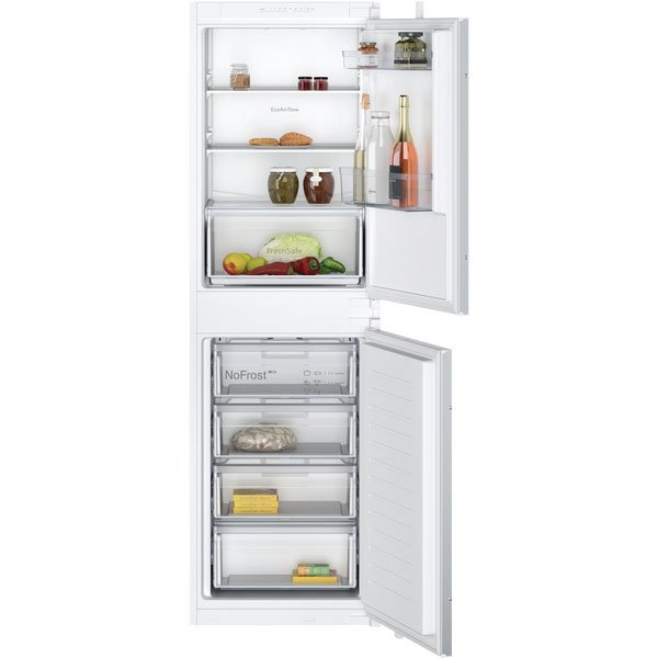 Neff KI7851SF0G N 30 Built-in fridge-freezer with freezer at bottom 177.2 x 54.1 cm sliding hinge