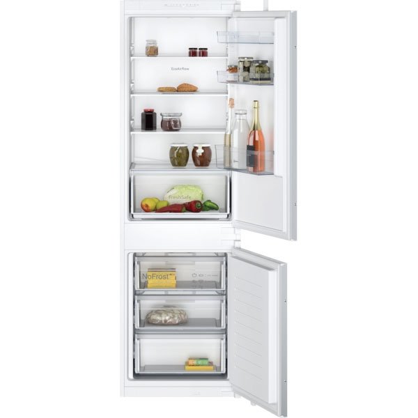 Neff KI7861SF0G N 30 Built-in fridge-freezer with freezer at bottom 177.2 x 54.1 cm sliding hinge
