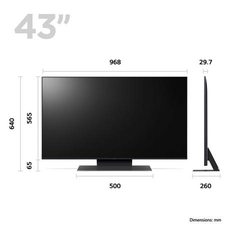 LG 43UR91006LA UR91 43 Inch LED 4K HDR Smart UHD TV 2023