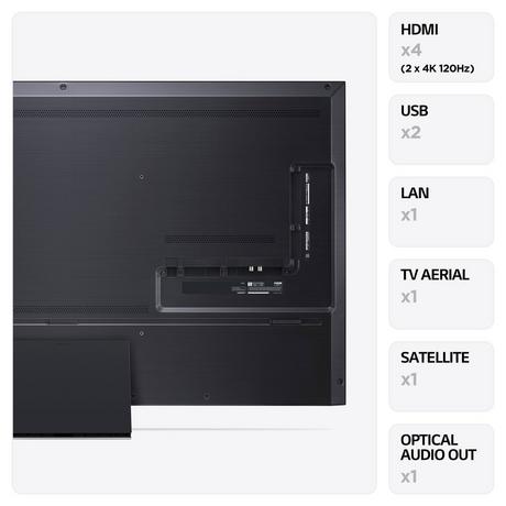 LG 65QNED866RE 65 Inch QNED Mini LED 4K Ultra HD HDR Smart TV 2023
