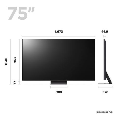 LG 75QNED866RE 75 Inch QNED Mini LED 4K Ultra HD HDR Smart TV 2023
