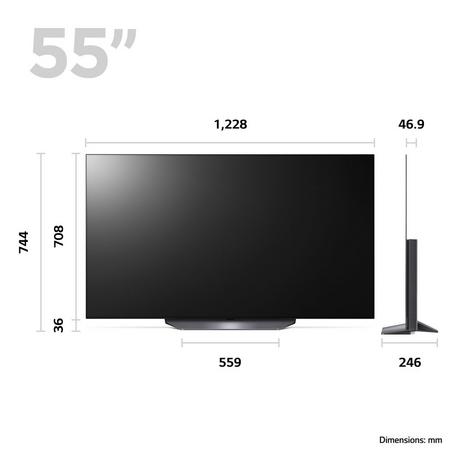 LG OLED55B36LA 55 Inch B3 OLED 4K Ultra HD HDR Smart TV 2023