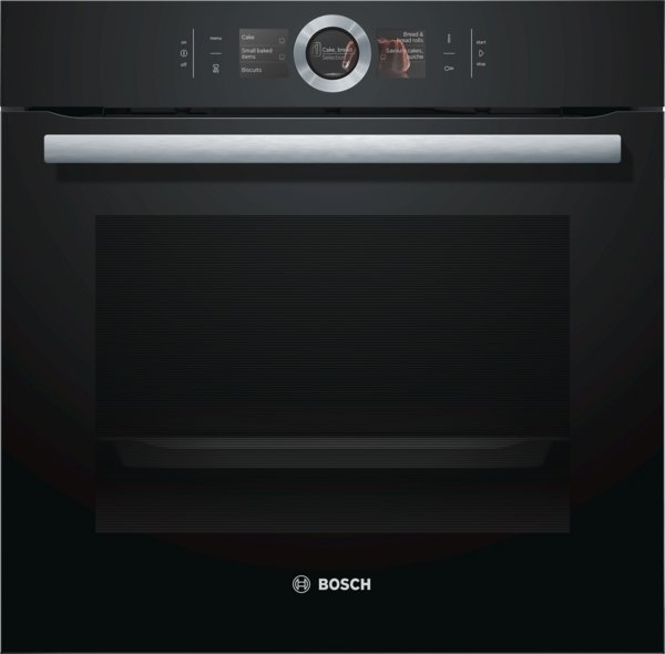 Bosch HBG6764B6B Serie 8, Built-in oven, 60 x 60 cm, Black
