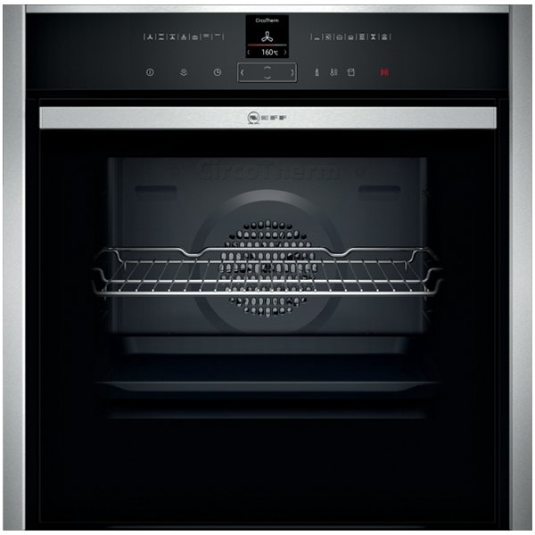 Neff B47VR32N0B N 70 Built-in oven with added steam function 60 x 60 cm Stainless steel