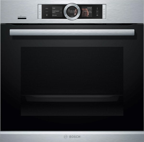 Bosch HRG6769S6B Serie 8 Built-in oven with added steam function 60 x 60 cm Stainless steel