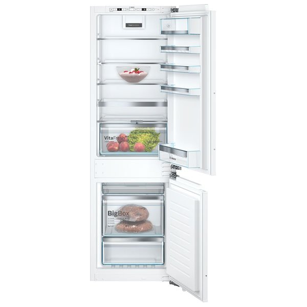 Bosch KIN86AFF0G Serie 6 Built-in fridge-freezer with freezer at bottom 177.2 x 55.8 cm flat hinge