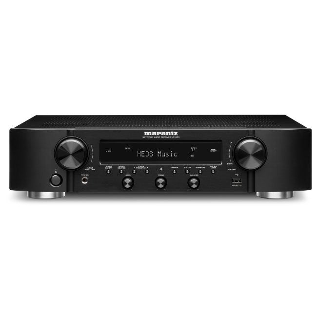 Marantz NR1200 Slim Stereo Network Receiver with HEOS Built-in Black Front View