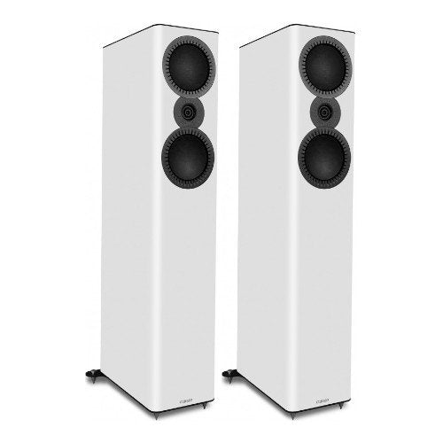 Mission QX5 MKII 3 way Floorstanding Speakers Pair White