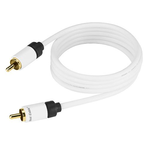 Moniteur Subwoofer Audio Cable with RCA Gold Plugs 1m
