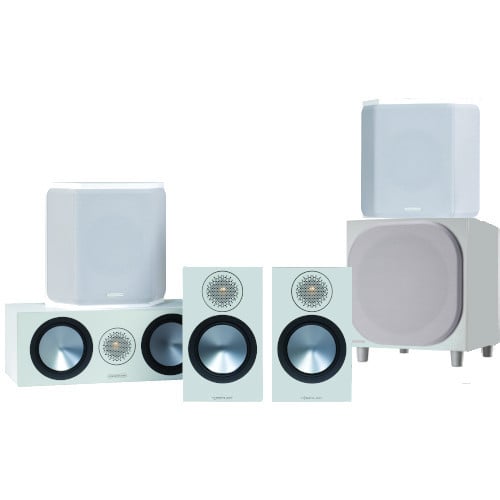 Monitor Audio Bronze 50 AV 5.1  Speaker Package White
