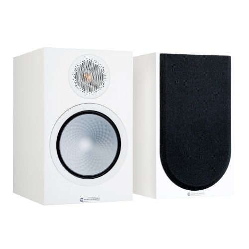 Monitor Audio Silver 100 Bookshelf Speakers Pair 7G Satin White