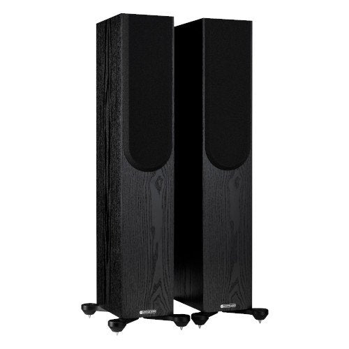 Monitor Audio Silver 200 Floorstanding Speakers Pair 7G Black Oak