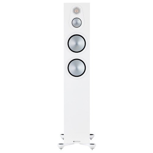 Monitor Audio Silver 300 Floorstanding Speakers Pair 7G Satin White