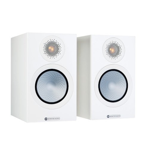 Monitor Audio Silver 50 Bookshelf Speakers Pair 7G Satin White