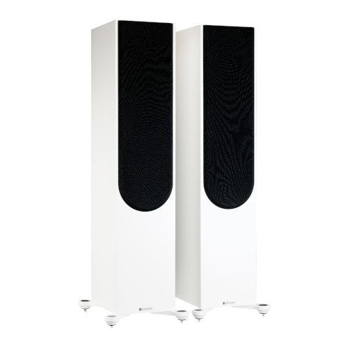 Monitor Audio Silver 500 Floorstanding Speakers Pair 7G Satin White