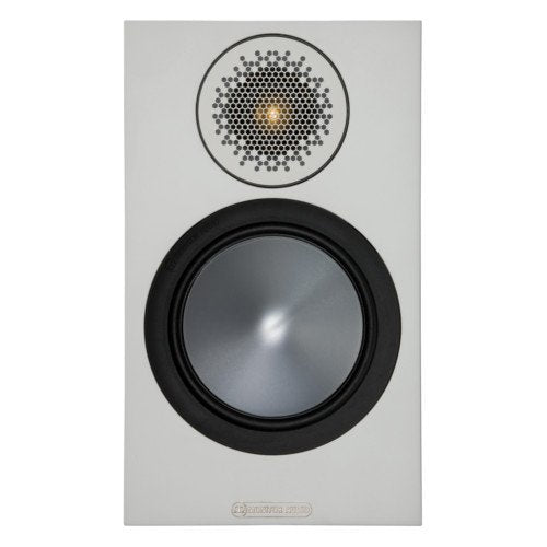 Monitor Audio Bronze 100 Bookshelf Speakers White Pair 6G including 5 Year Warranty