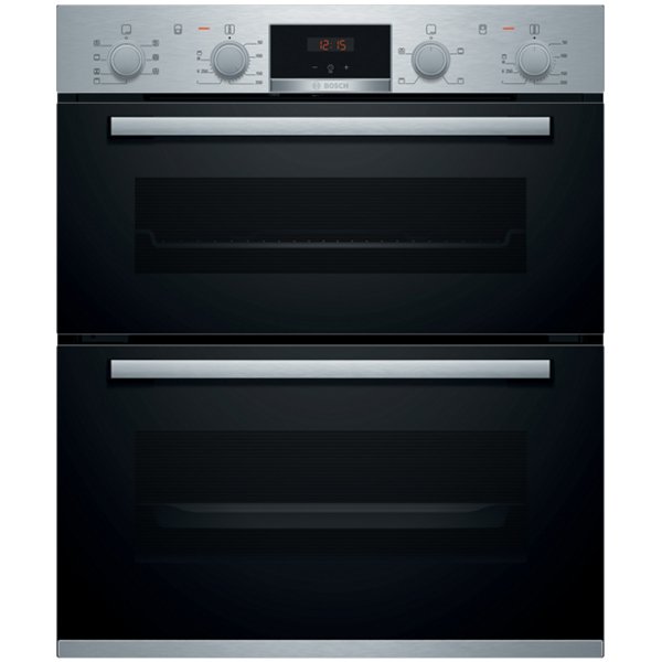 Bosch NBS533BS0B Serie 4 Built-under double oven Stainless steel