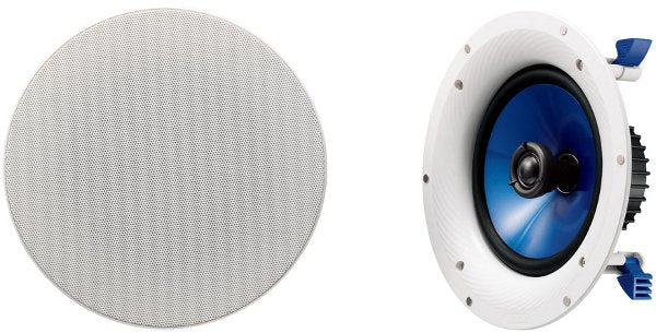 Yamaha NSIC800 In-Ceiling Speakers in White (Pair)