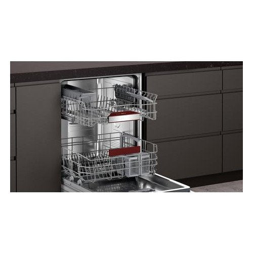 Neff S353HAX02G Built in Full Size Dishwasher Steel 13 Place Settings
