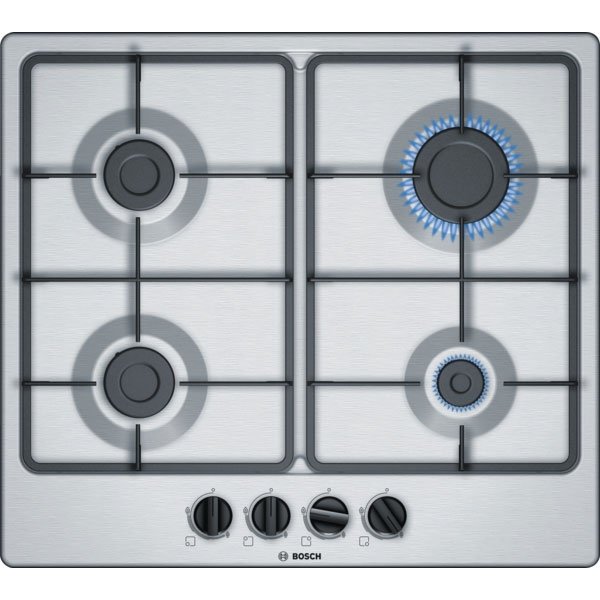 Bosch PGP6B5B60 Serie 4 Gas hob 60 cm Stainless steel