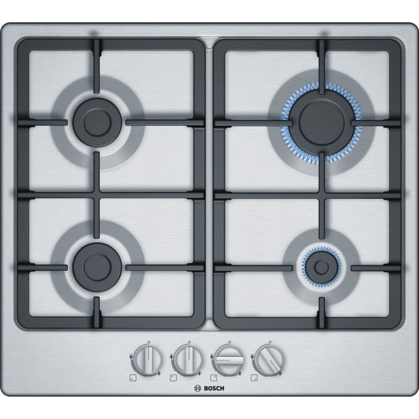 Bosch PGP6B5B90 Serie  4 Gas hob 60 cm Stainless steel