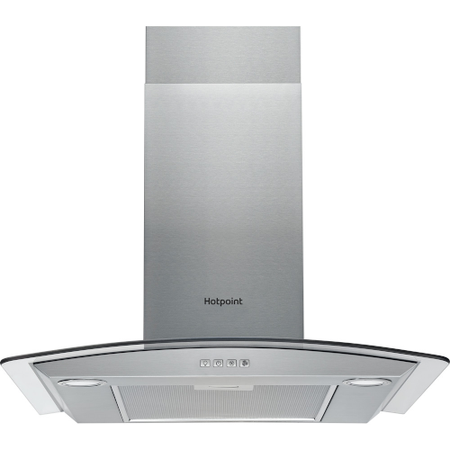 Hotpoint PHGC74FLMX 70cm Chimney Cooker Hood Stainless Steel