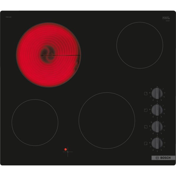Bosch PKE611CA3E Serie 2 Electric hob 60 cm Black surface mount without frame