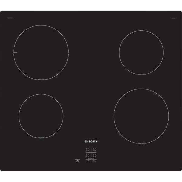 Bosch PUG61RAA5B Serie 2 Induction hob 60 cm Black surface mount without frame