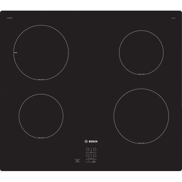 Bosch PUG61RAA5B Serie 2 Induction hob 60 cm Black surface mount without frame