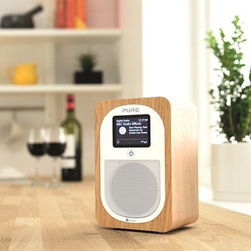 PURE Evoke H3 Portable DAB & FM Radio with Bluetooth In Oak Lifestyle 2