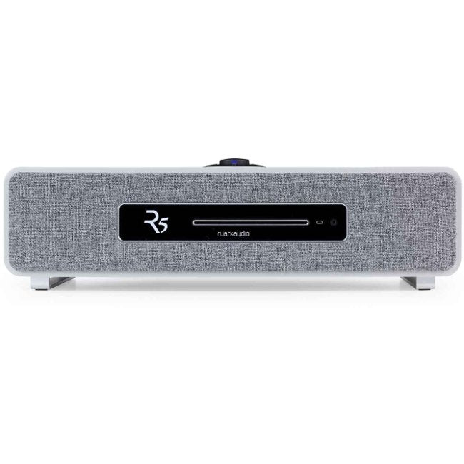 Ruark R5 High Fidelity Music System in Soft Grey Lacquer