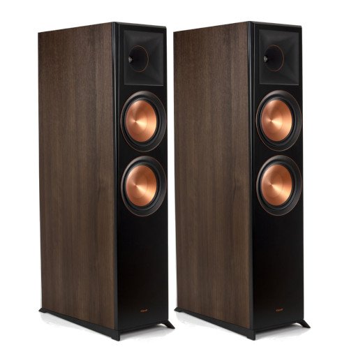 Klipsch RP-8060FA Floorstanding Speakers Pair with Dolby Atmos Integration Walnut