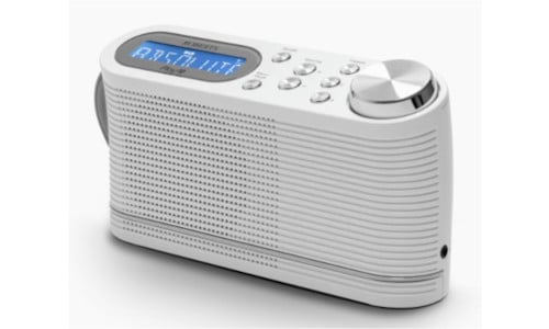 Roberts Play 10 Portable Digital DAB DAB+ FM Radio White