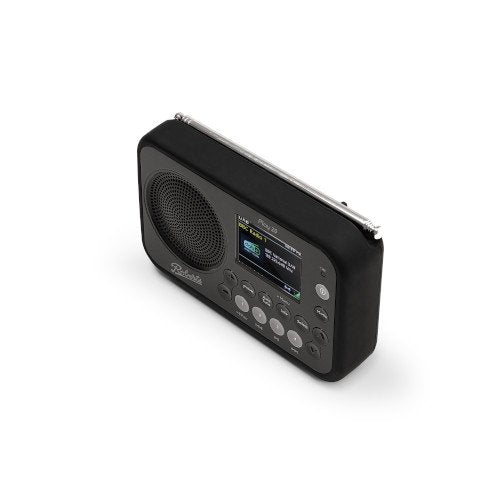 Roberts Play 20 DAB DAB+ FM Portable Radio with Bluetooth Black