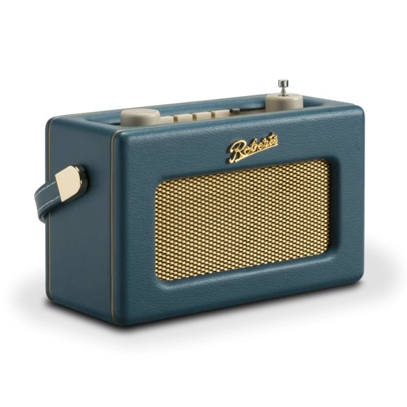 Roberts Revival Uno BT DAB DAB+ FM Radio with 2 alarms and line out in Teal Blue Bluetooth