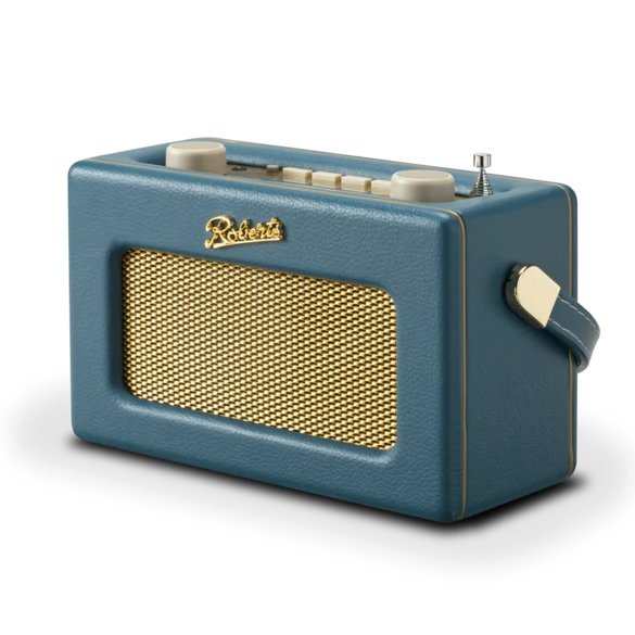 Roberts Revival Uno BT DAB DAB+ FM Radio with 2 alarms and line out in Teal Blue Bluetooth