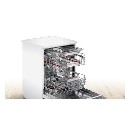 Bosch SMS6ZDW48G Full Size Dishwasher White 13 Place Settings