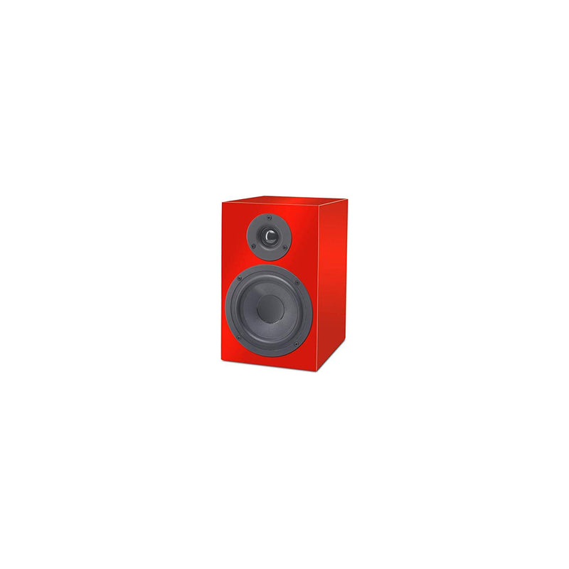 Pro ject Speakers Box 5 Two-Way Monitor Speakers In Red