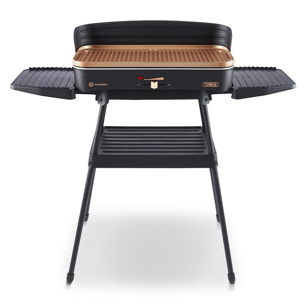 Tower T14028COP 2200W Indoor And Outdoor Electric BBQ Grill Copper