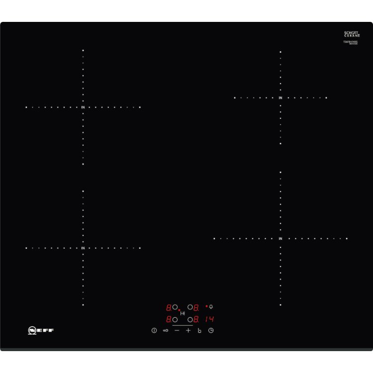 Bosch T36FB41X0G N50 60cm Induction Hob with Bevelled Front Edge