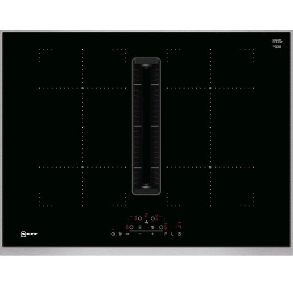 Neff T47TD7BN2 N 70, Induction hob with integrated ventilation system, 70 cm