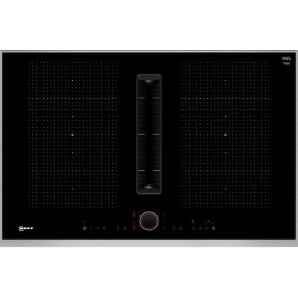 Neff T58TL6EN2 N 90, Induction hob with integrated ventilation system, 80 cm