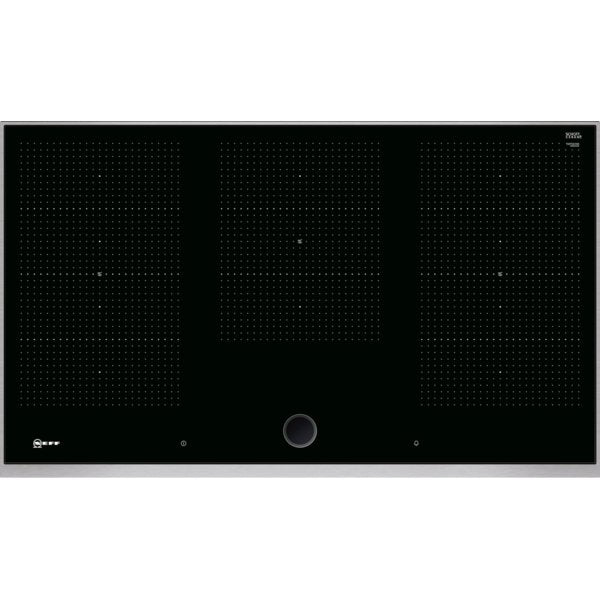 Neff T59TS61N0 N 90, Induction hob, 90 cm, Black, surface mount with frame