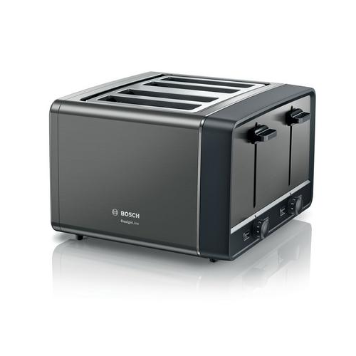 Bosch TAT5P445GB 4 Slice Toaster In Anthracite Main Image
