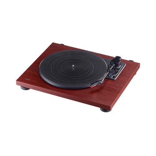 TEAC Bluetooth 3-speed Analog Turntable with Phono EQ In Cherry