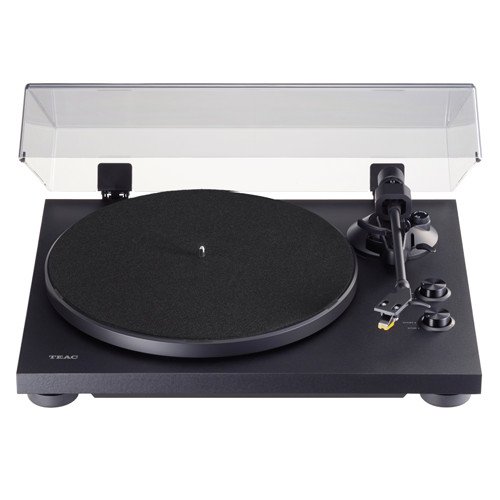 TEAC TN-280BT 2-speed Analog Turntable with Phono EQ and Bluetooth In Black
