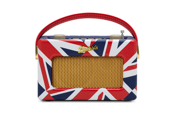 Roberts Revival Uno BT DAB DAB+ FM Radio with 2 Alarms in Union Jack Bluetooth LIMITED EDITION